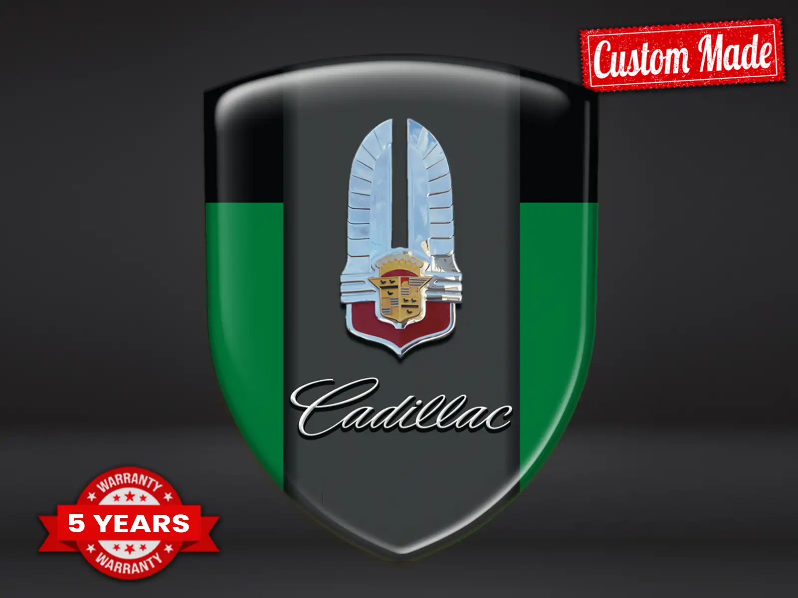 Cadillac Buchstabenaufkleber Auto Universal Hochwertig Robust ST